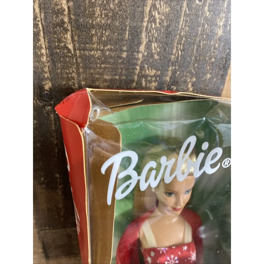 Barbie Doll Season's Sparkle Make your Own Ring Christmas 2001 Vtg Snowflake New